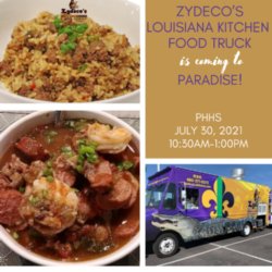 Food truck flyer